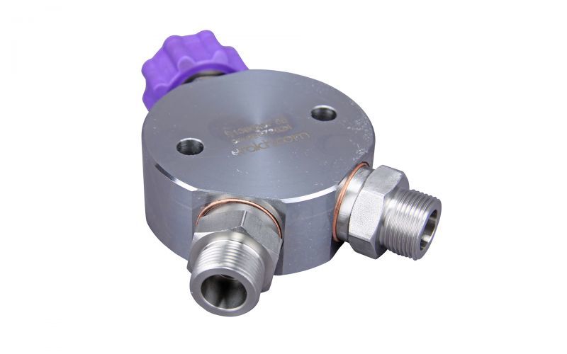 Distributor 500 bar, M22 İç Diş x M22 Dış Diş x M22 Dış Diş