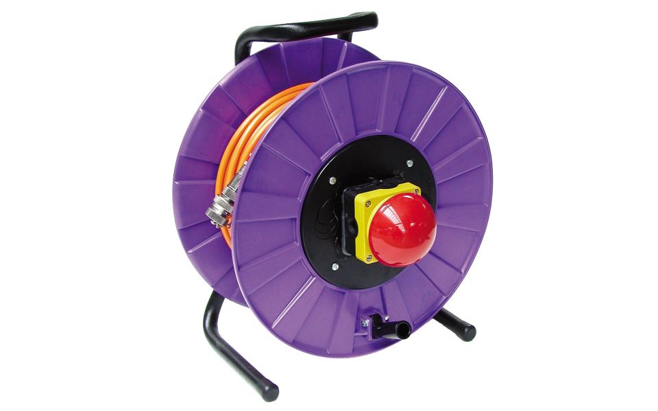 Cable reel emergency stop incl. 100m cable