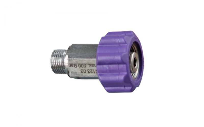 500 bar, Uzatma Bağlantısı,  M22 İç Dişli x 3/8'' Dış Dişli