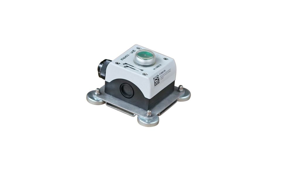 Control gun-control belt with push-button, tactile