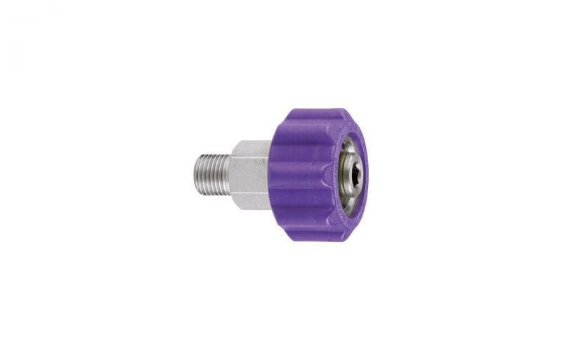 Screw connection long 500 bar, M22 inner thread x 1/4'' outer thread