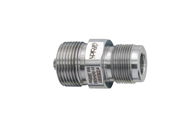 Çift Taraflı ​​Nipel 3000 bar, M30 Dış Dişli x Hızlı Kilit (Quicklock)