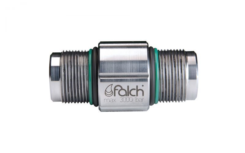 Hose connector 3000 bar, quicklock
