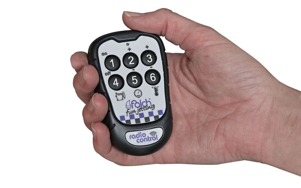 Uzaktan Kumandalı Radyo Kontrolü 6 kanallı Base/Trail Jet 15/30, easy 2