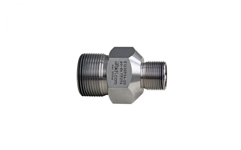Hortum Konnektörü 1500 bar, M24 Dış Dişli x M36 Dış Dişli