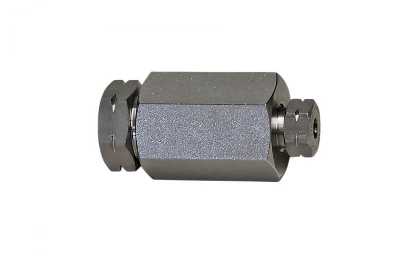 Manşon 4000 bar, M26x1,5 9/16''unf-lh İç Dişli x M16x1,5 1/4''unf-lh İç Dişli
