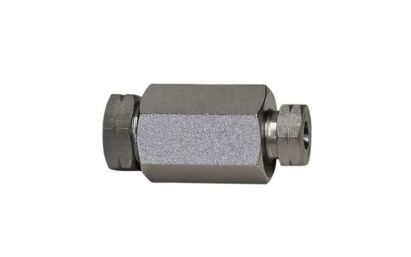 Manşon 4000 bar, M26x1,5 9/16''unf-lh İç Dişli x M20x1,5 3/8''unf-lh İç Dişli