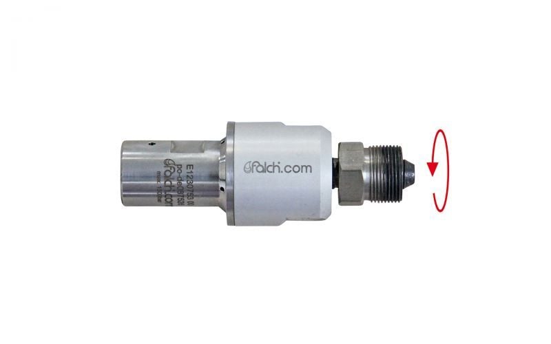 Döner Besleme 1500 bar, 98 °C, M26 İç Dişli 130 l/dak, 0° x 9/16''unf-lh Dış Dişli