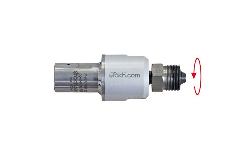 Döner Besleme 1500 bar, 98 °C, M26 İç Dişli 130 l/dak, 0° x 9/16''unf-lh Dış Dişli