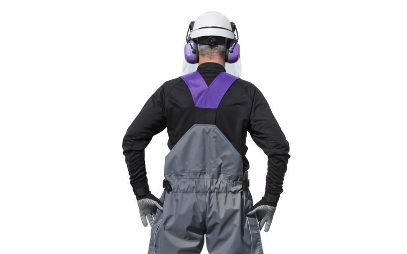 Protection trousers tex 30, incl. kneepad protection level 20/30, CE 89/686/EEC size